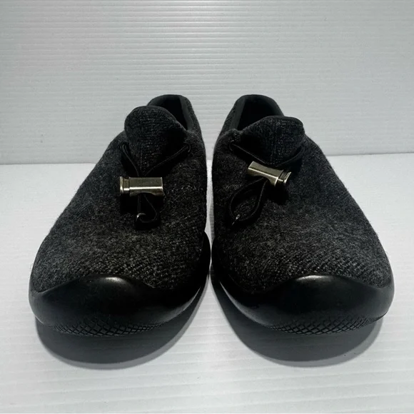 Prada Gray Wool Loafers Casual Shoes Size 36 - Picture 6 of 16